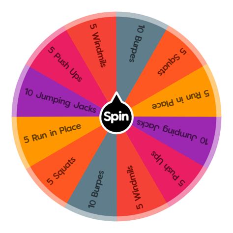 Spin It – The Random Exercise & Activity Generator.